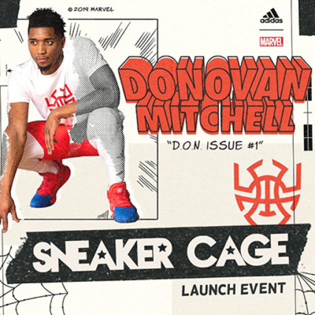Donovan Mitchell Issue #1 Launch Event | Sneaker Cage x adidas