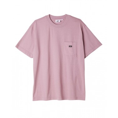 OBEY TIMELESS RECYCLED POCKET T-SHIRT 131080319-LIL Μωβ